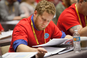 EI shot peening training - achievement exams